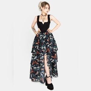 Disturbia Layered Maxi Skirt